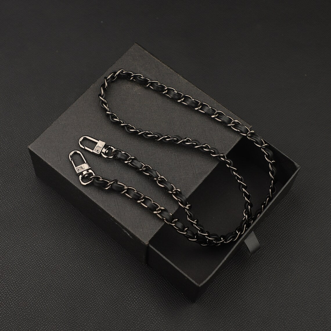 Handmade Swift Leather Chain Bag Strap: Replacement Shoulder/Crossbody