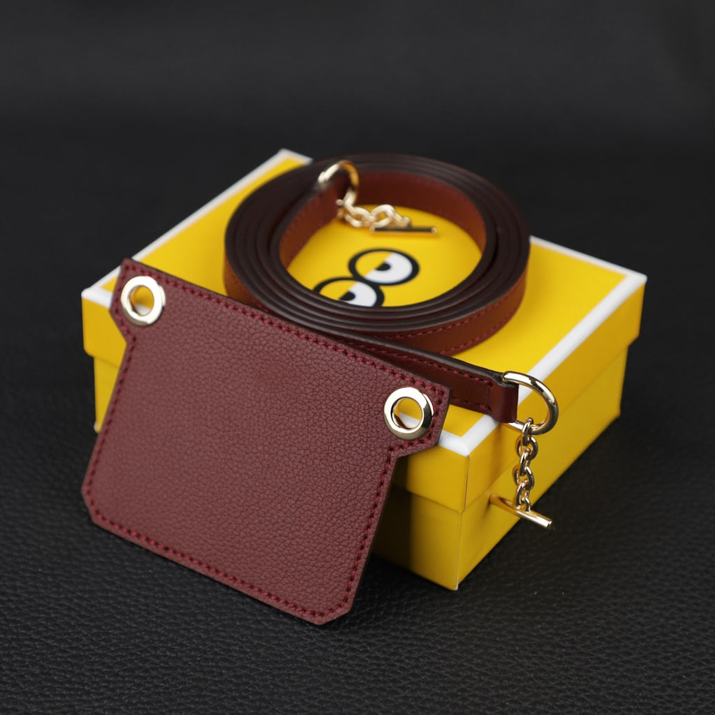 12mm Evercolor Leather Shoulder Strap: Roulis Slim Wallet Crossbody Strap