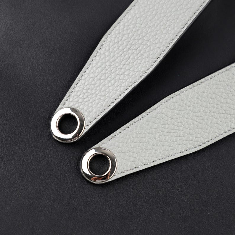 Hermès Style Togo Leather Bandoulière (40mm Wide): Compatible Shoulder/Crossbody Strap Replacement for Herbag