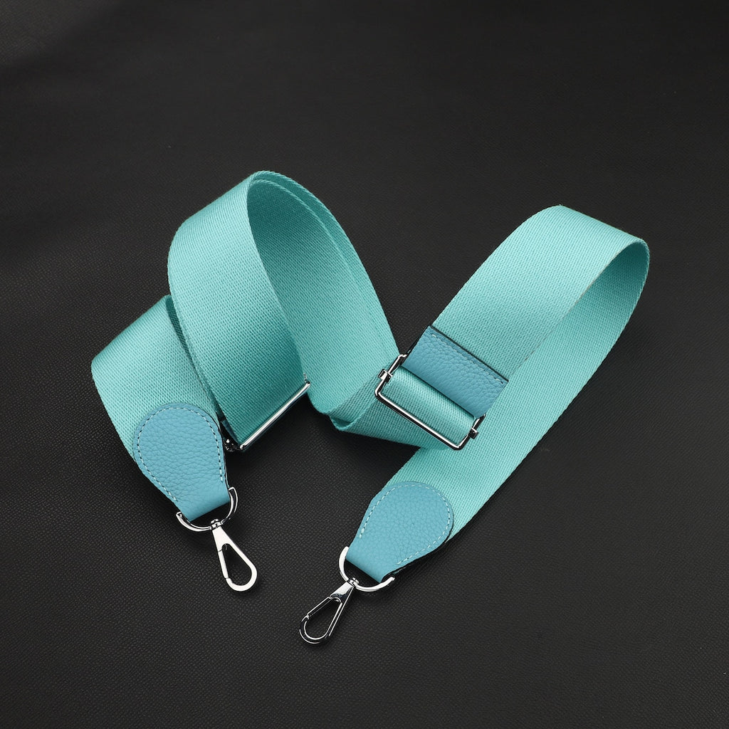 50mm Adjustable Canvas Bag Strap: Leather Crossbody, Guitar Strap