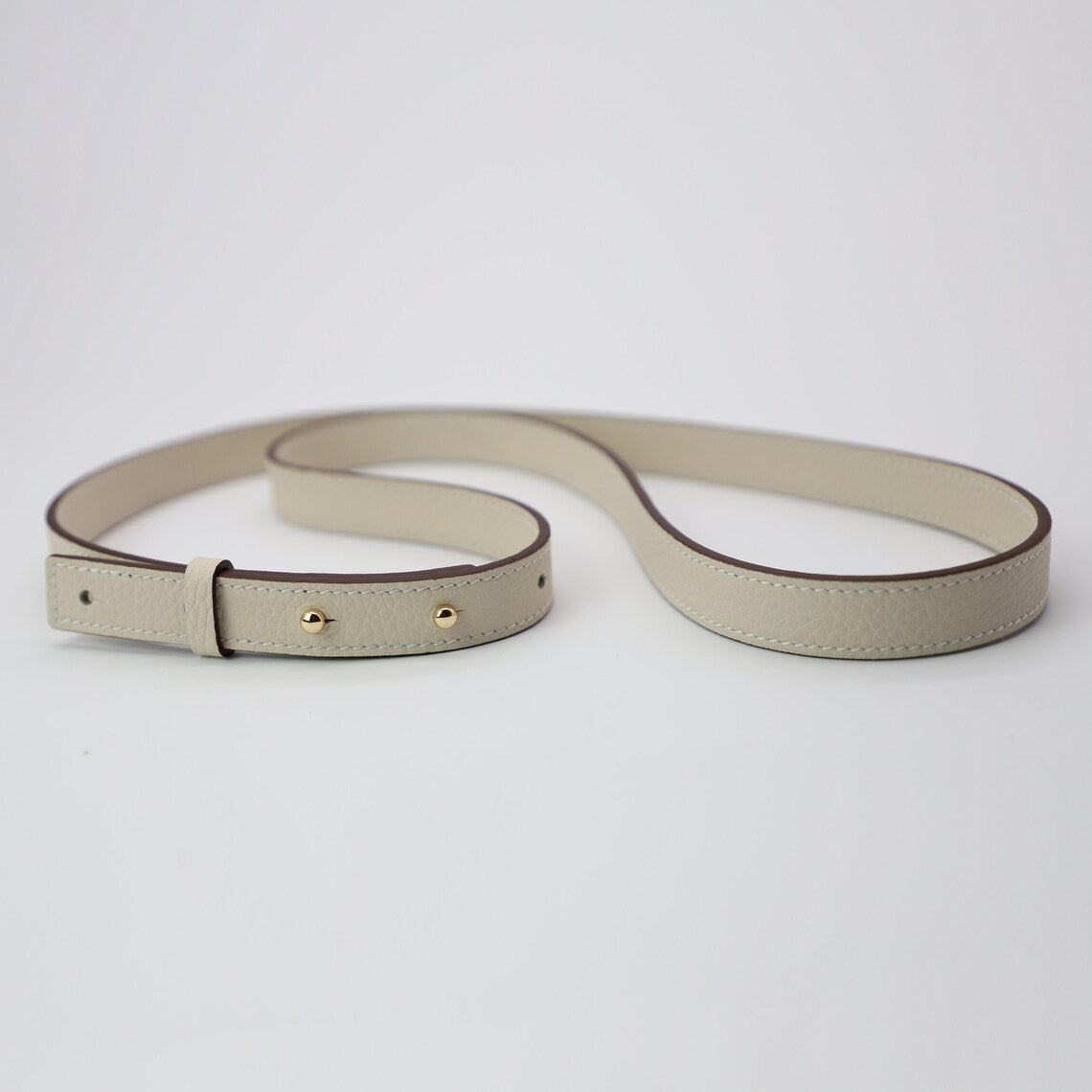 Hermès Style Swift Leather Bandoulière (18mm Ultra-Slim): Replacement Crossbody Strap Compatible with Constance Bags