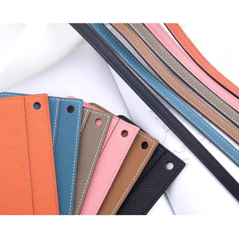 Togo Leather Wallet Insert with Strap for Dogon/Kelly/Constance Long Wallet