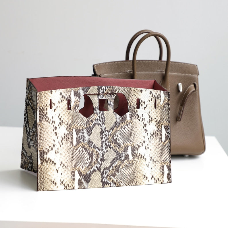 Embossed Leather Kelly Cover: Customizable Crocodile, Python, Ostrich Textures