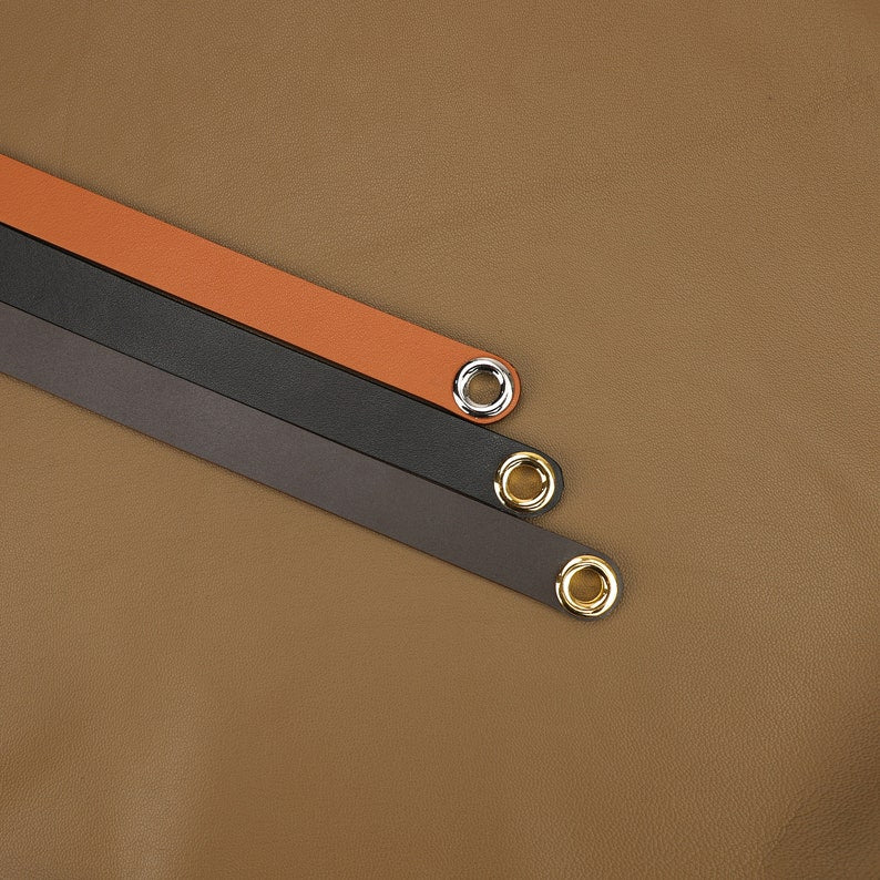 Hermès Style Swift Leather Bandoulière (22mm): Compatible Shoulder/Crossbody Strap Replacement for Herbag