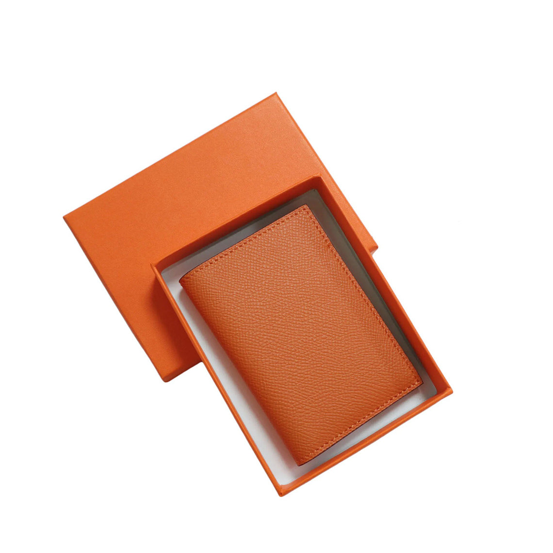 Leather Bifold Small Card Wallet