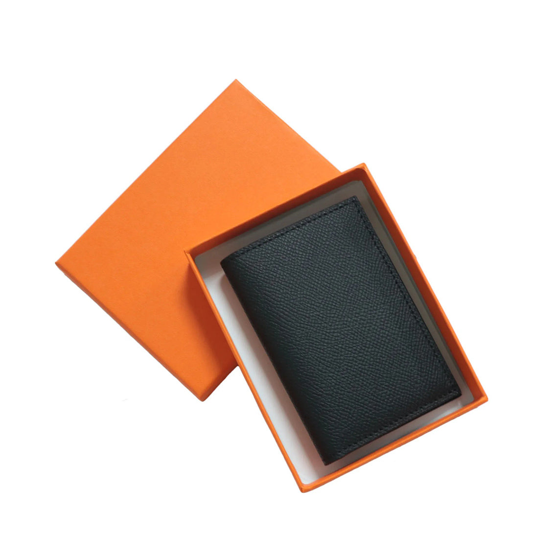 Leather Bifold Small Card Wallet