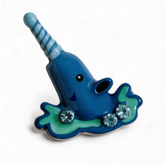 Blue narwhal