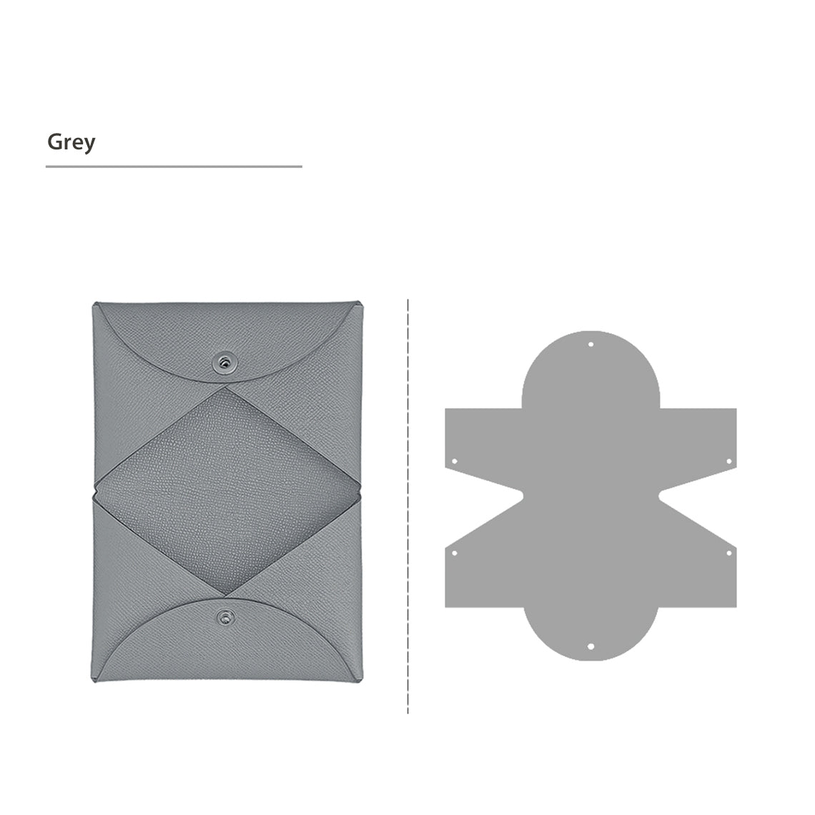 Wirkin® Epsom Leather Inspired Calvi Card Holder DIY Kit