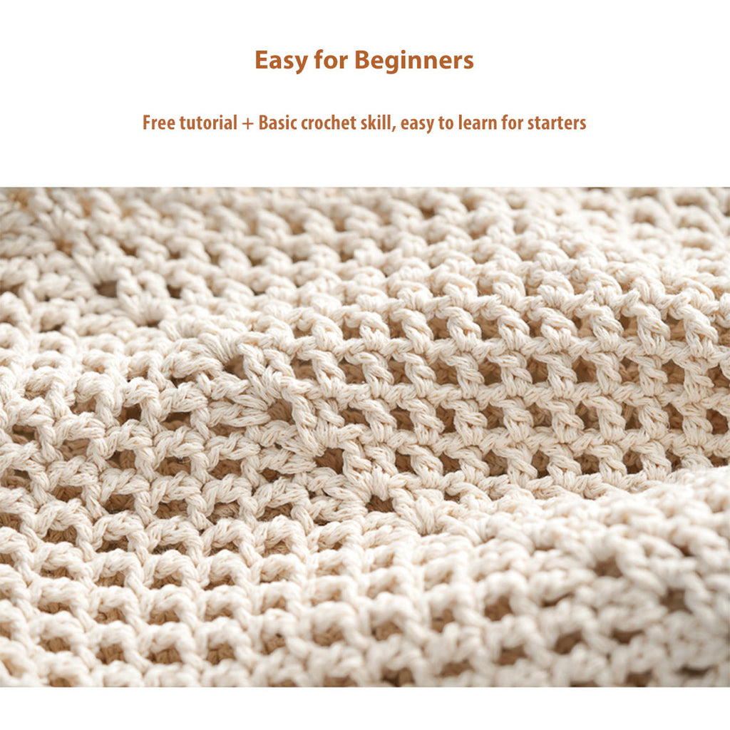 Wirkin® Crochet Beach Handbag DIY Kit
