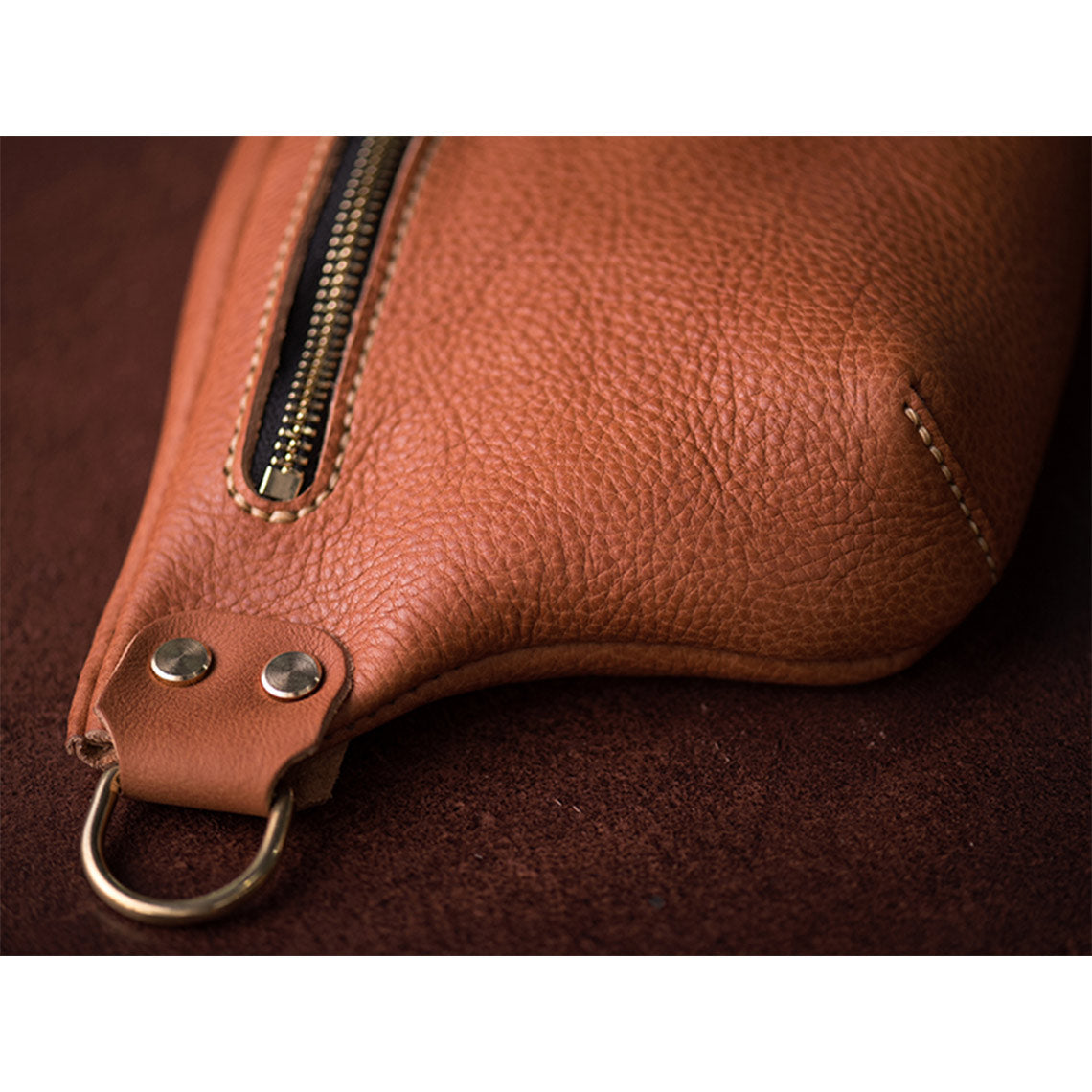 Wirkin® Full Grain Leather Fanny Pack Belt Bag DIY Kits