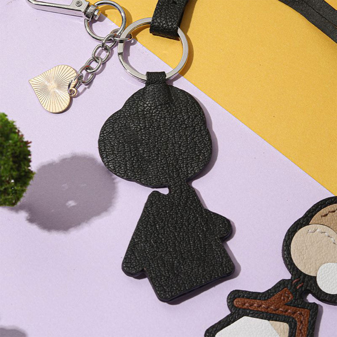 Wirkin® Leather Dream House Charm Keychain DIY Kits