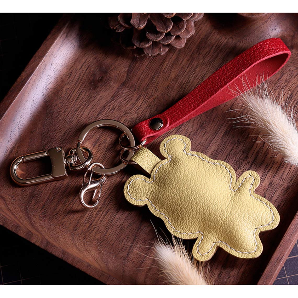 Wirkin® Sheep Leather Winnie Keychain DIY Kit