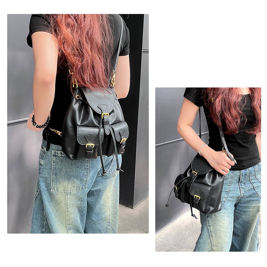 Women Versatile Handmade Backpack Shoulder Bag - Wirkin®