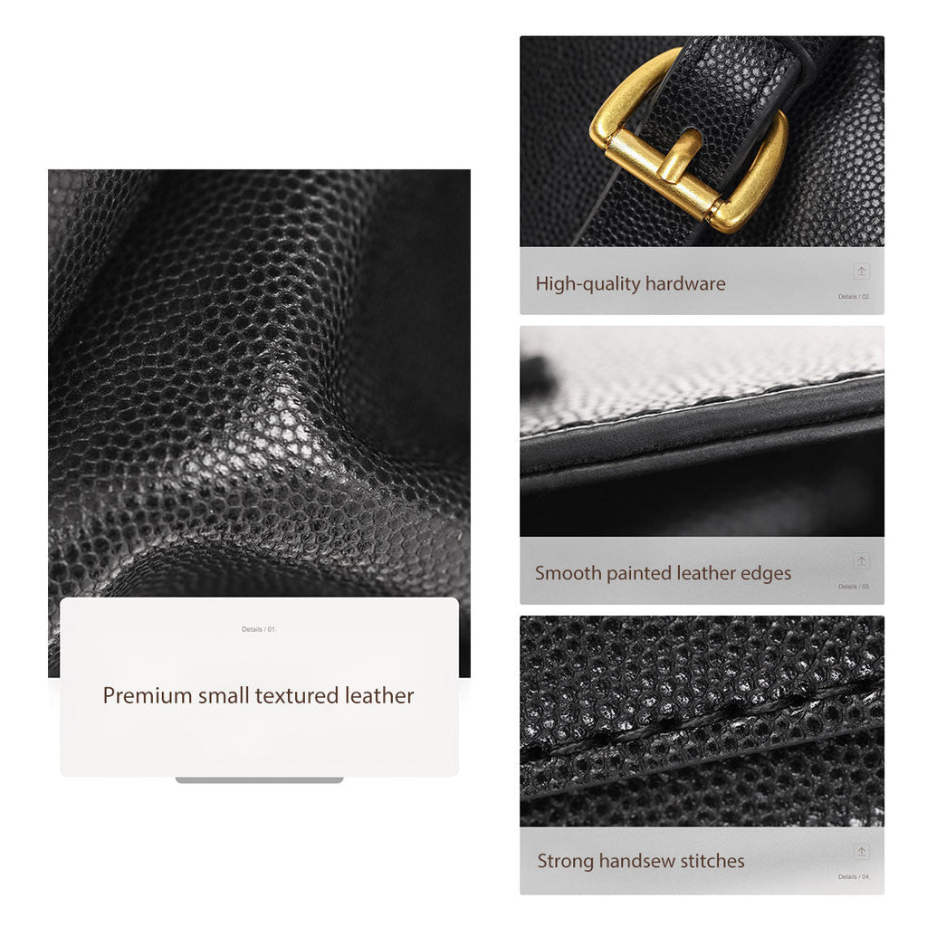 Wirkin® Top Grain Leather Black Backpack DIY Kit