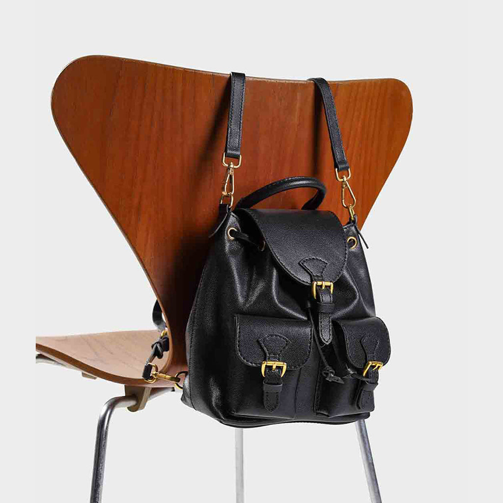 DIY Black Leather Backpack - A Leather Kit to Make Your Own Bag - Wirkin®
