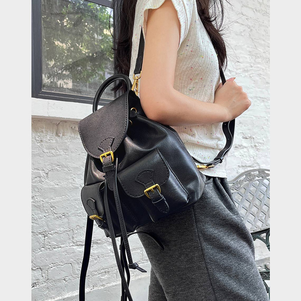 Classic Small Black Backpack for Women | Make Your Own Designer Backpack with Wirkin® Kits