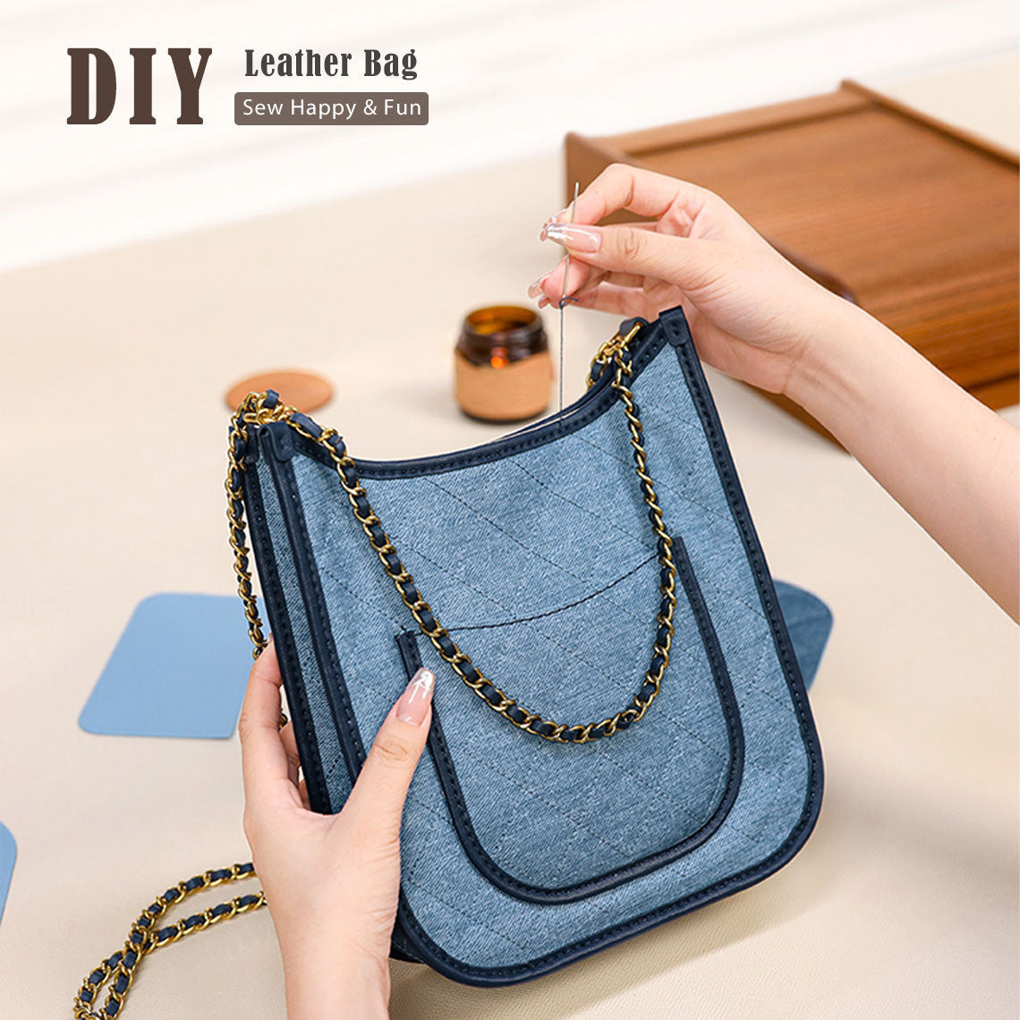 Wirkin® DIY Kit | A Leather Kit to Make Your Own Bag