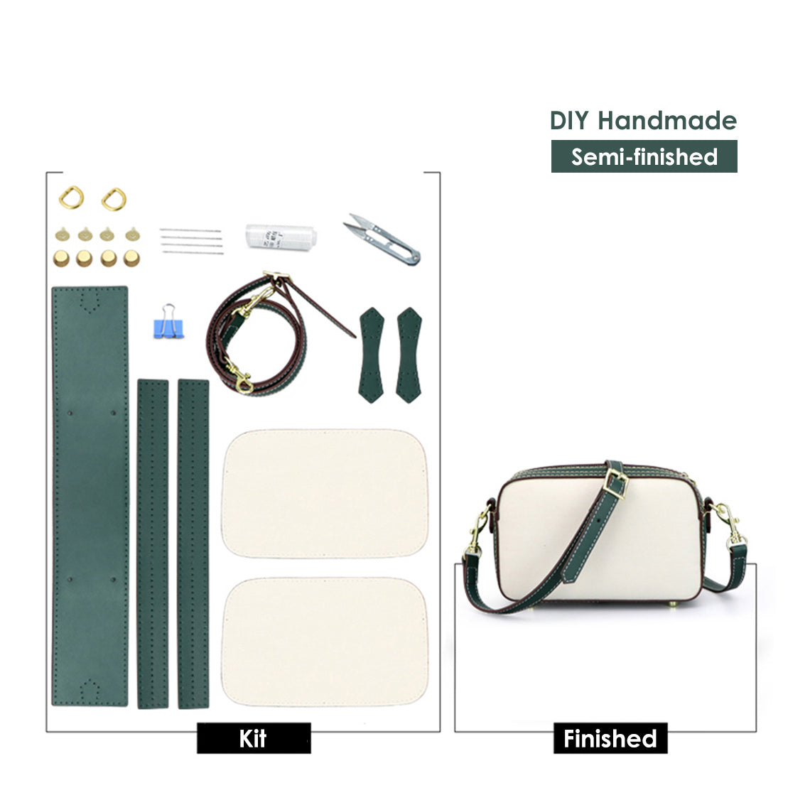 DIY Leather Bag Pattern | Make Your Own Bag Kits - Wirkin®