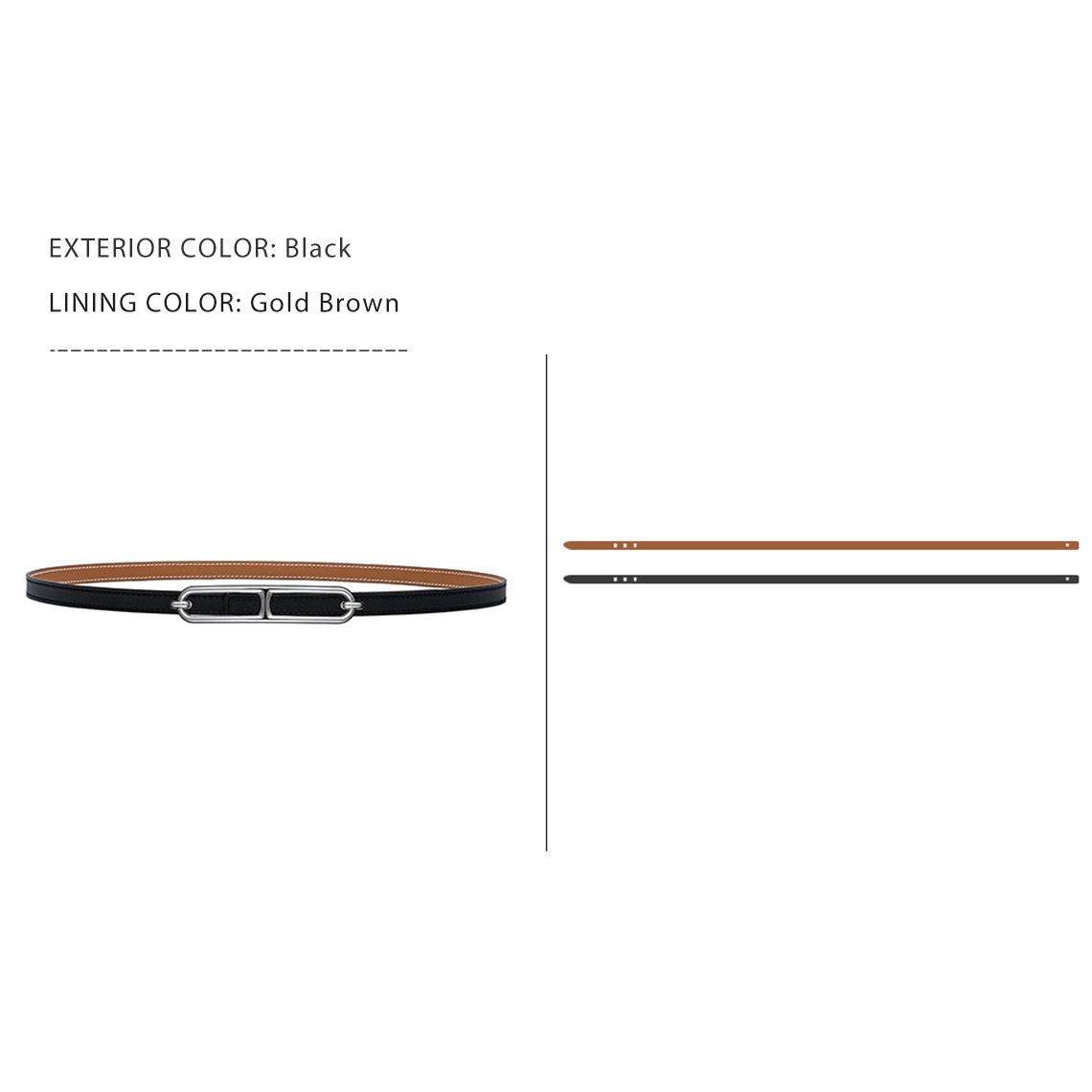 Wirkin® Leather Inspired Roulis Slim Belt DIY Kits