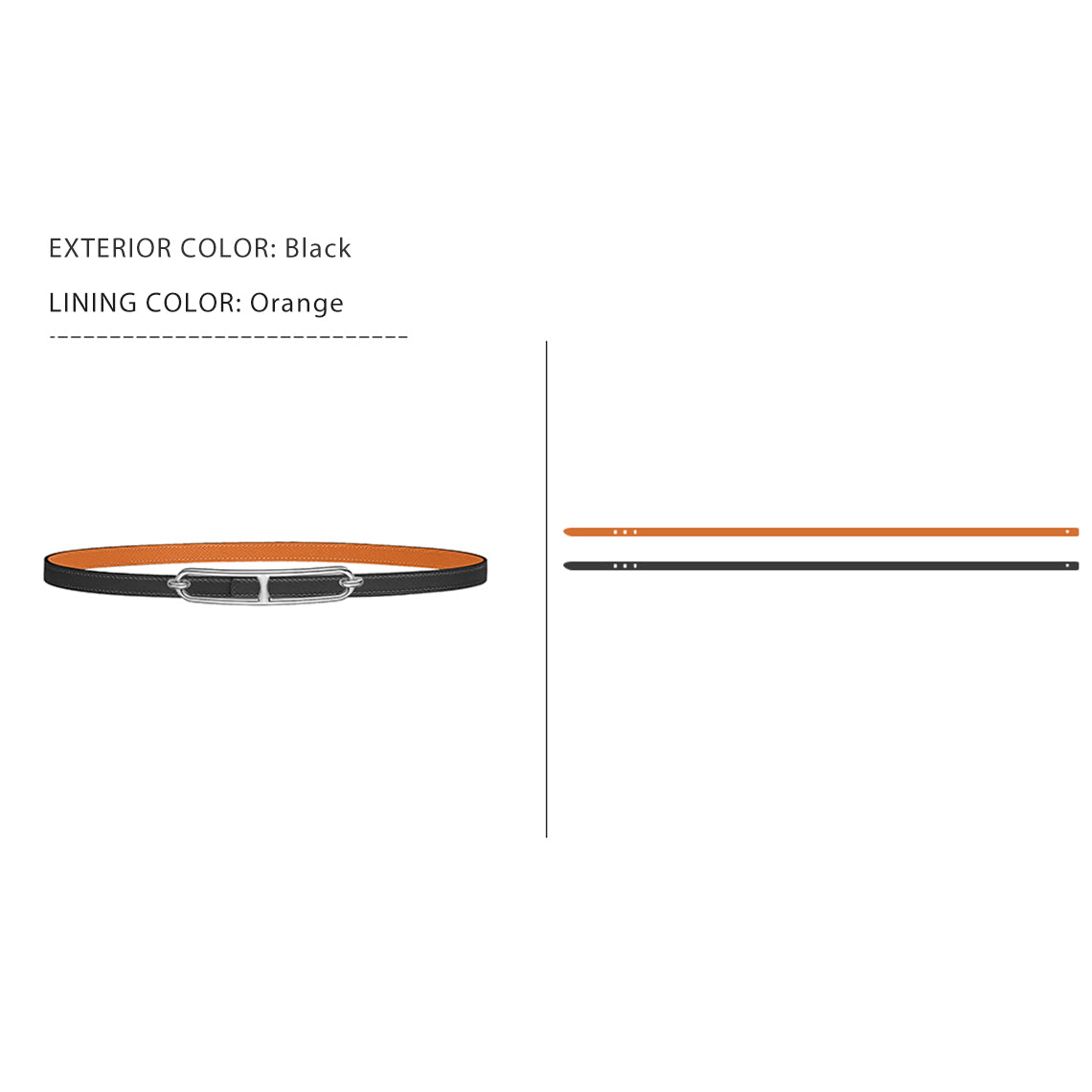 Wirkin® Leather Inspired Roulis Slim Belt DIY Kits