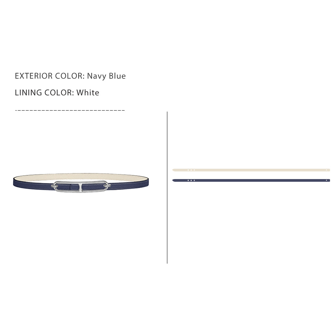 Wirkin® Leather Inspired Roulis Slim Belt DIY Kits