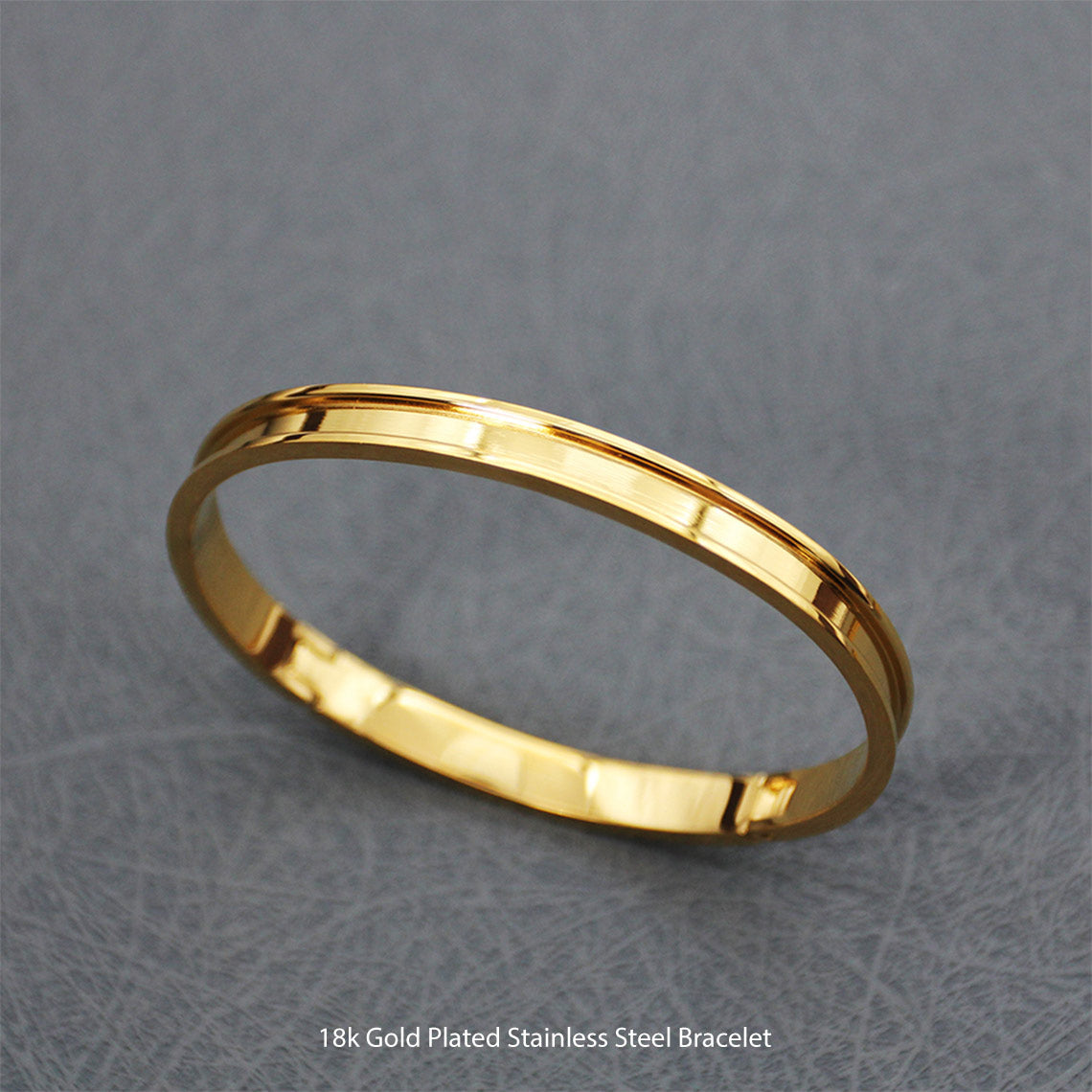 Gold Bracelet for Women | 18k Gold Plated Steel Bracelet - Wirkin®