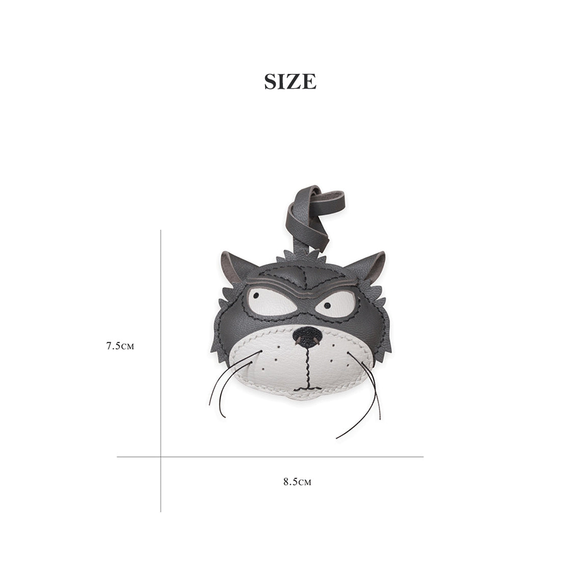 Wirkin® Leather Fun Cat Keychain DIY Kit