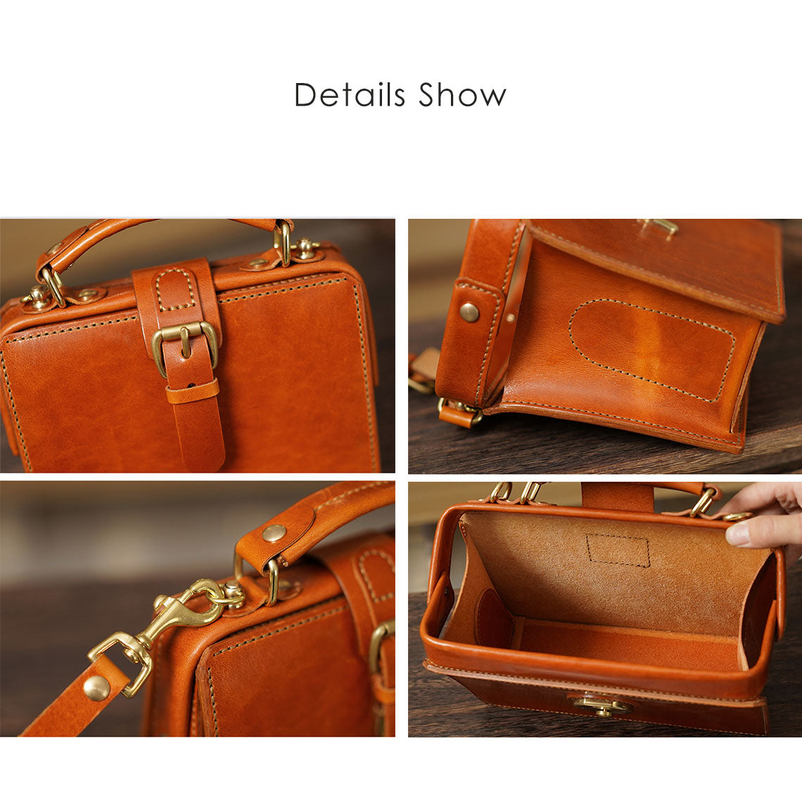 Handmade DIY Leather Handbag Details - Wirkin®