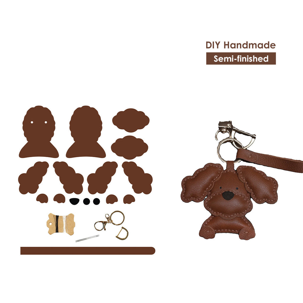 DIY Dog Keychain Leather Kit | Handmade Leather Keychains - Wirkin®