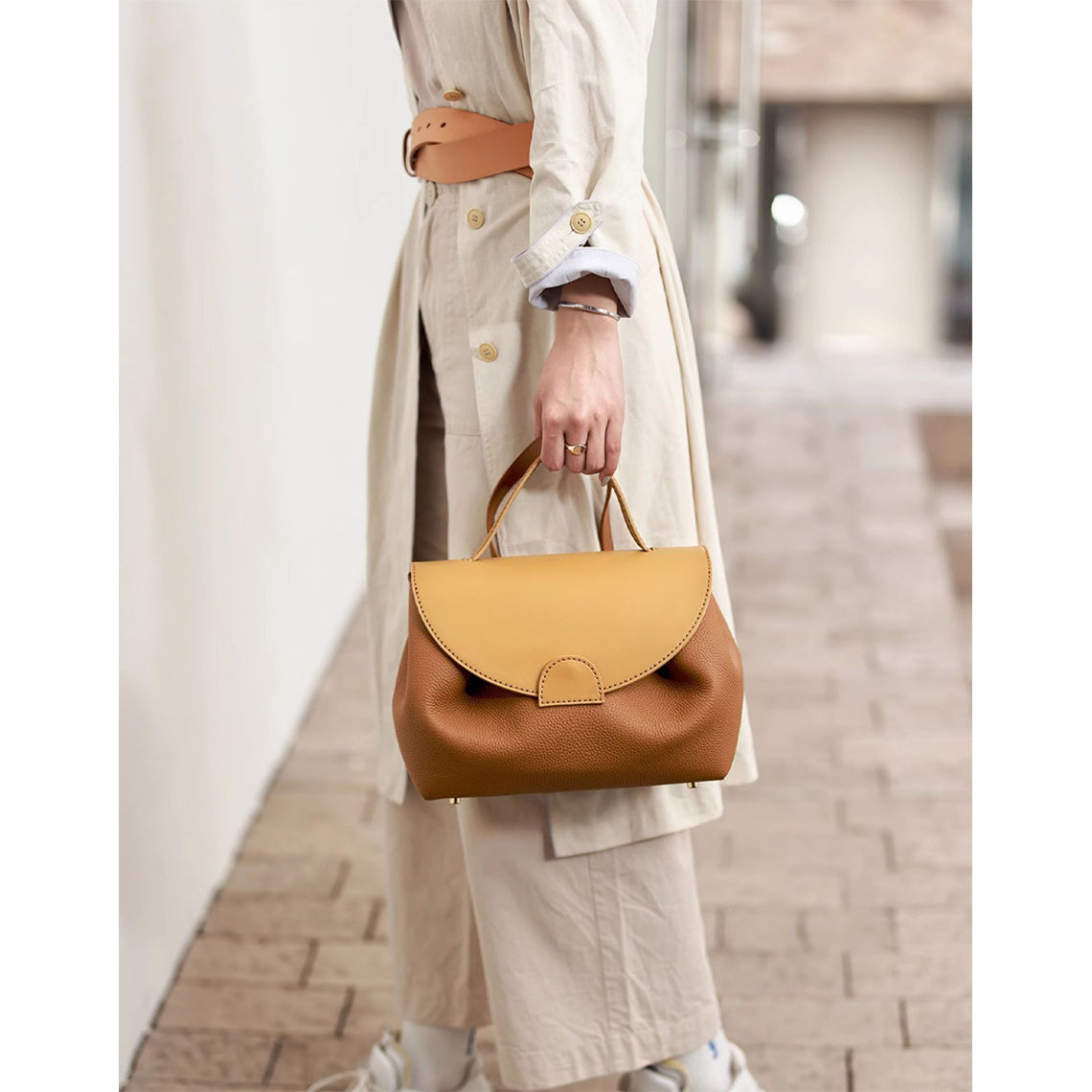 Wirkin® Top Grain Leather Inspired Smile Bag DIY Kits