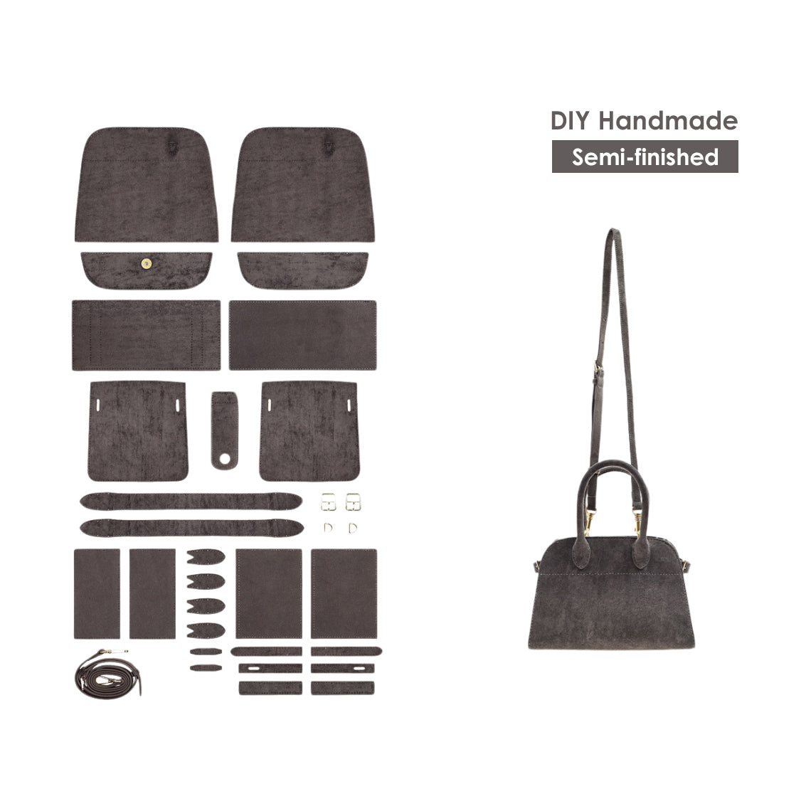DIY Tote Handbag Leather Kit | DIY Handbag - Wirkin®