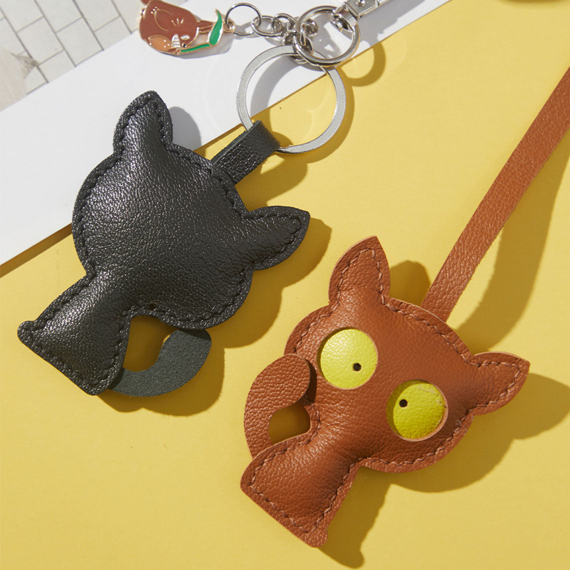 Wirkin® Leather Kitty Keychain DIY Kits