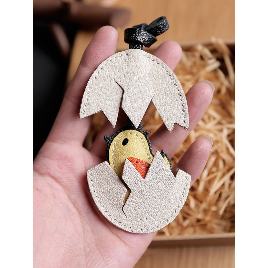 Cute Chicken Charm | Lambskin Leather Charms - Wirkin®