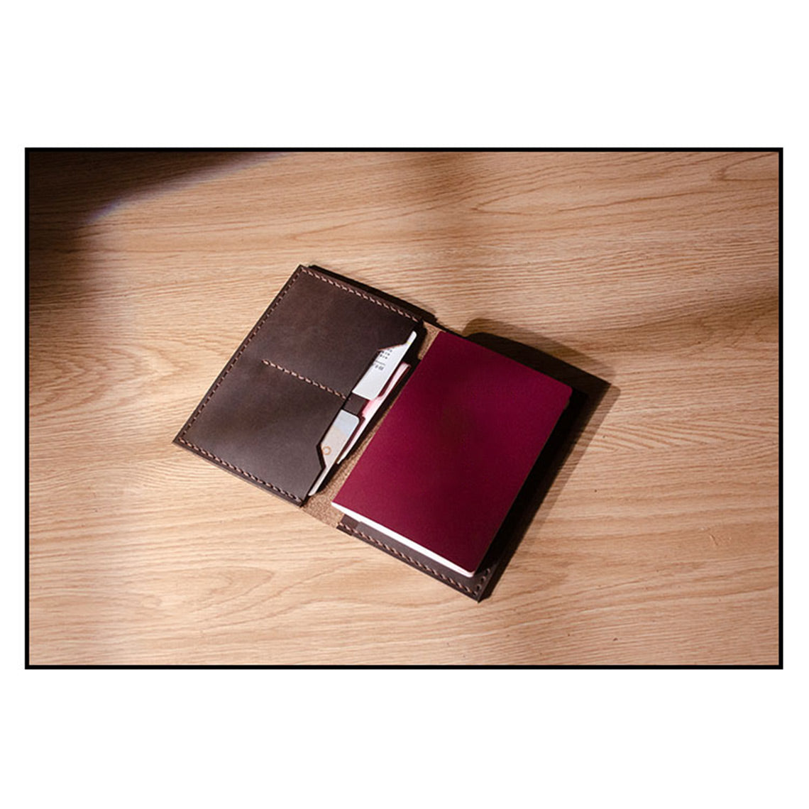 Travel Passport Wallet | DIY Leather Wallet Kit - Wirkin®