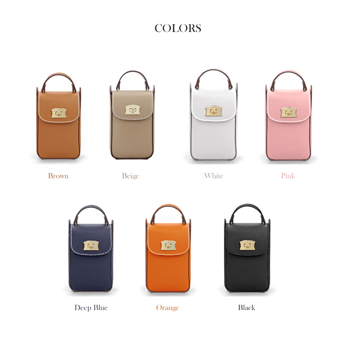 Wirkin® Top Grain Leather Cell Phone Bag DIY Kits