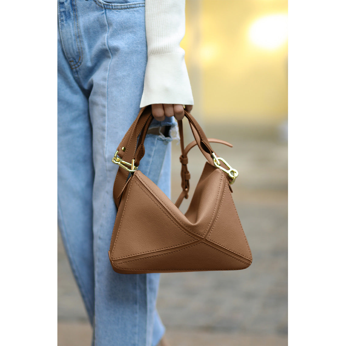 Wirkin® Leather Geometry Crossbody Bag DIY Kit
