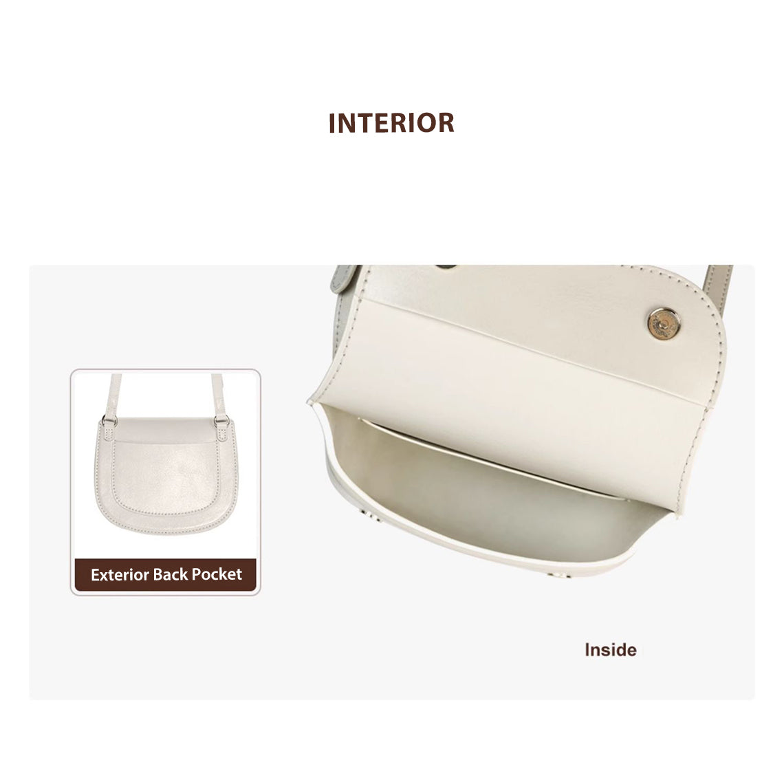 DIY Handmade Saddle Bag Interior | Everyday Crossbody Bag - Wirkin®