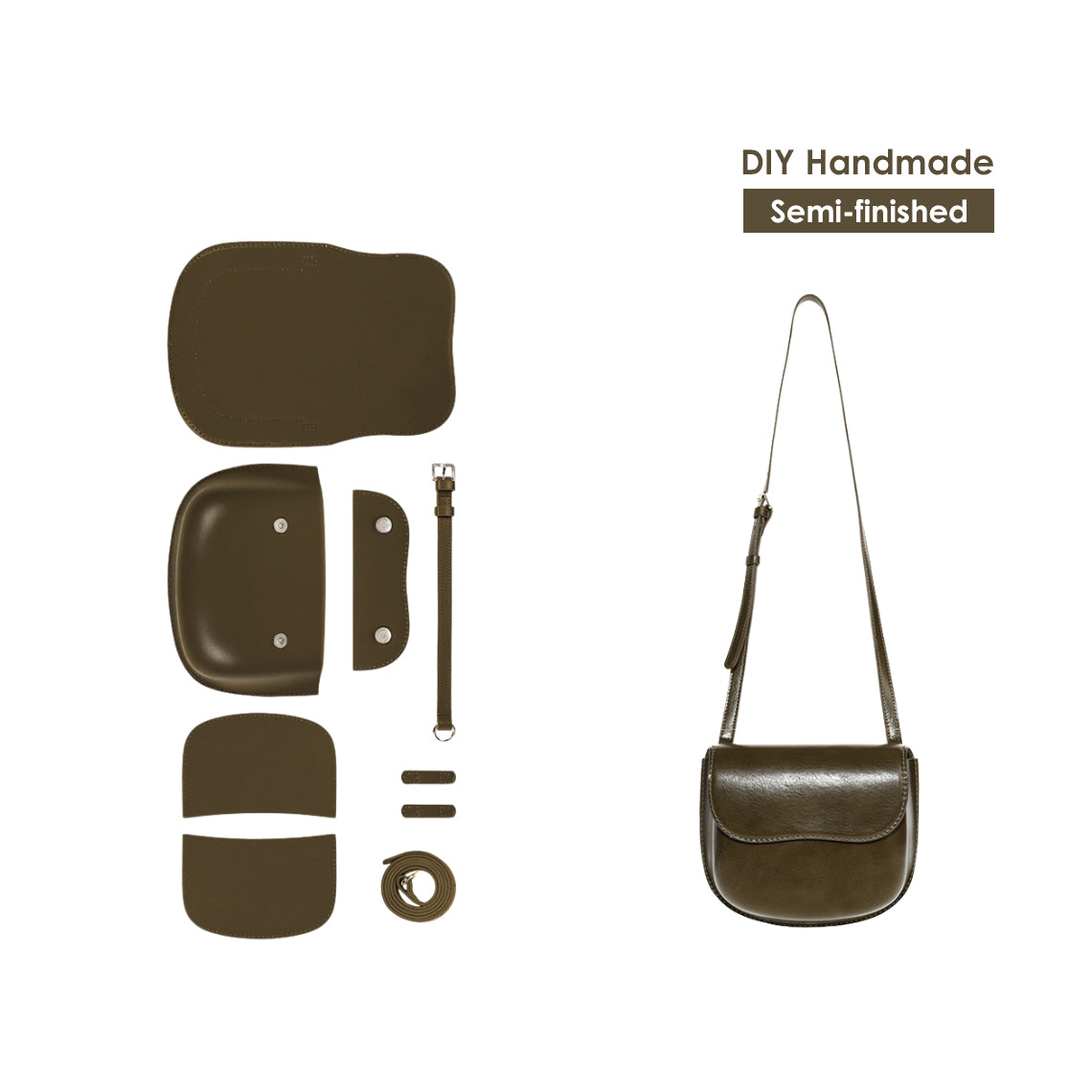 DIY Saddle Bag | Wirkin® DIY Leather Bag Kits
