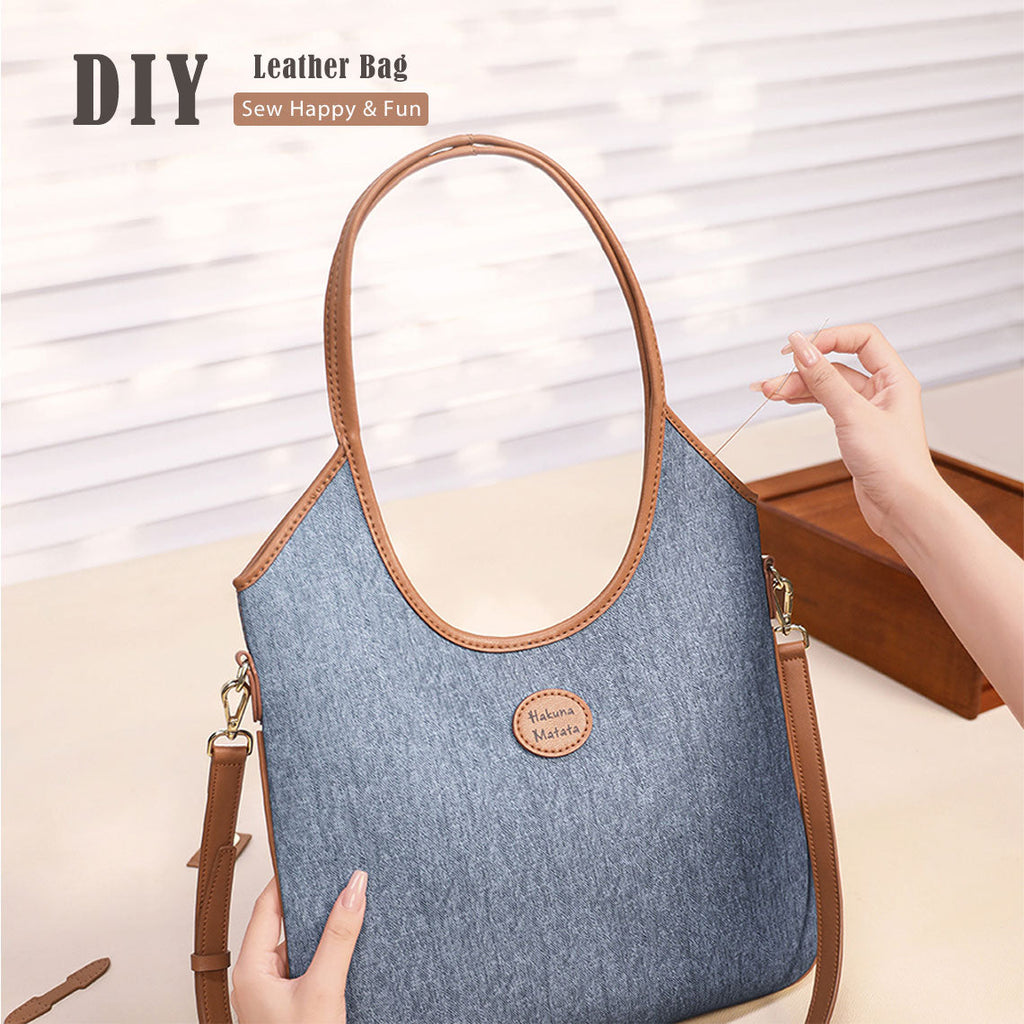 Leather Bag DIY Patterns Sewing Project for Beginners - Wirkin®
