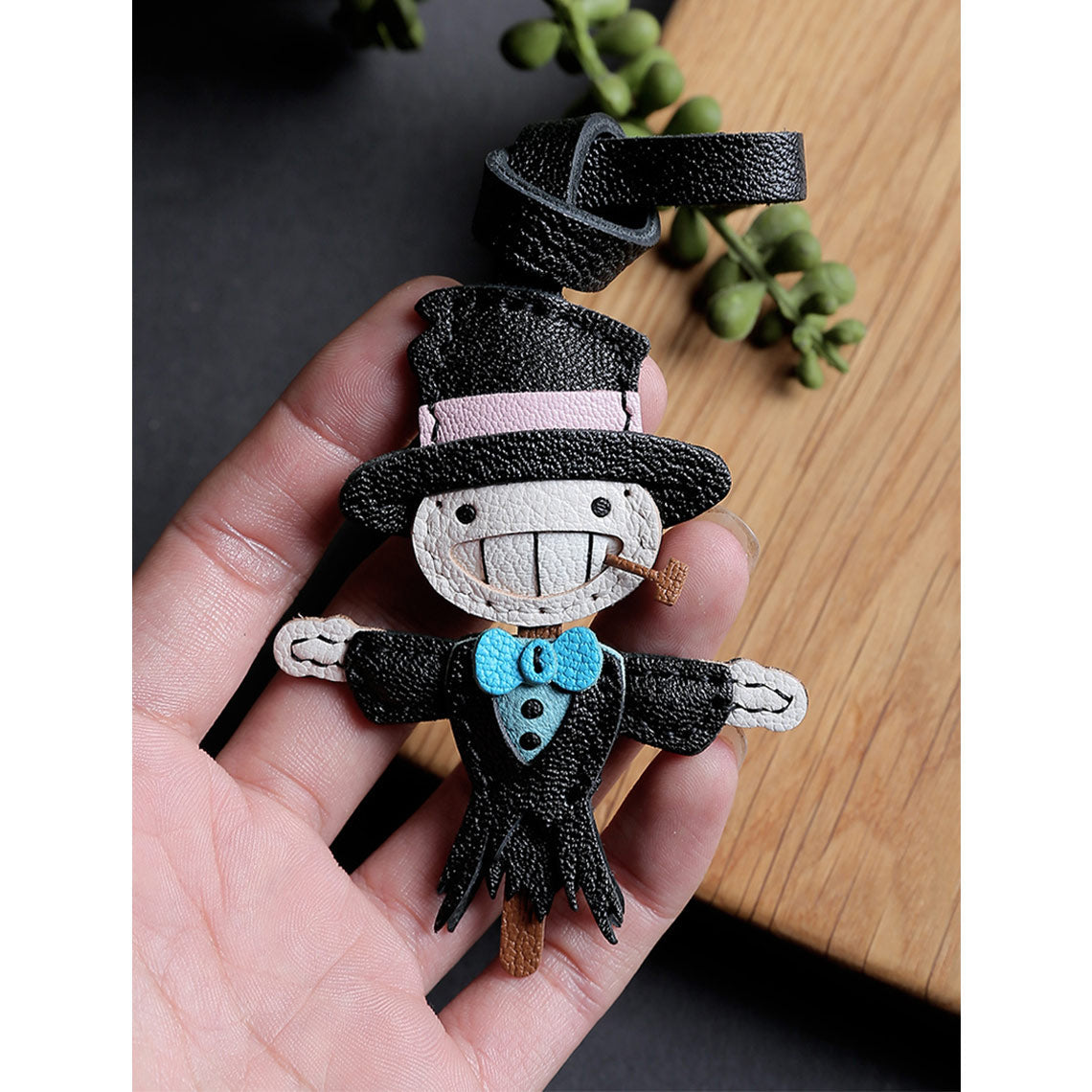 Cute Anime Keychain Charm DIY Handmade | Make Your Own Leather Accessory - Wirkin®