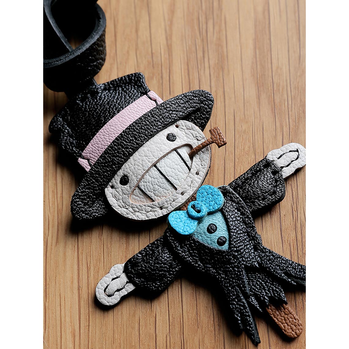 Scarecrow Leather Keychain Charm DIY Kits | Gift for Anime Lovers - Wirkin®