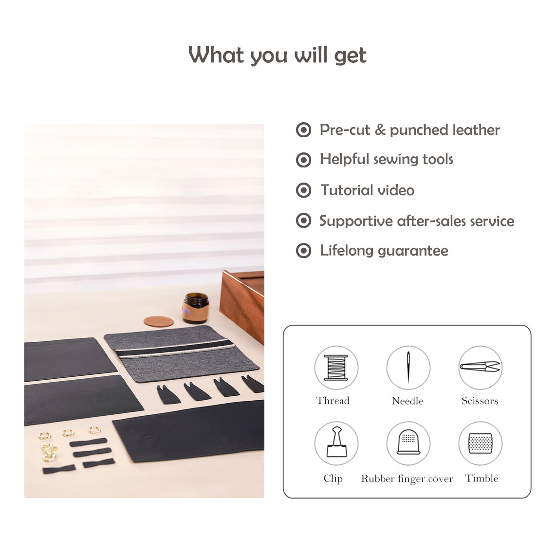 Semi-finished Leather Kits | Leather Bag Making Instructions and Materials - Wirkin®