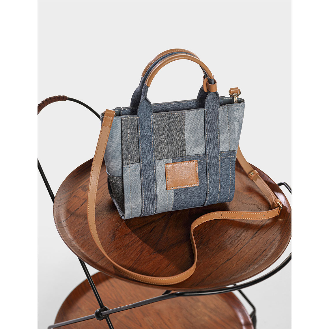 Denim Leather Handbag for Women | Easy Fun Sewing Projects - Wirkin®