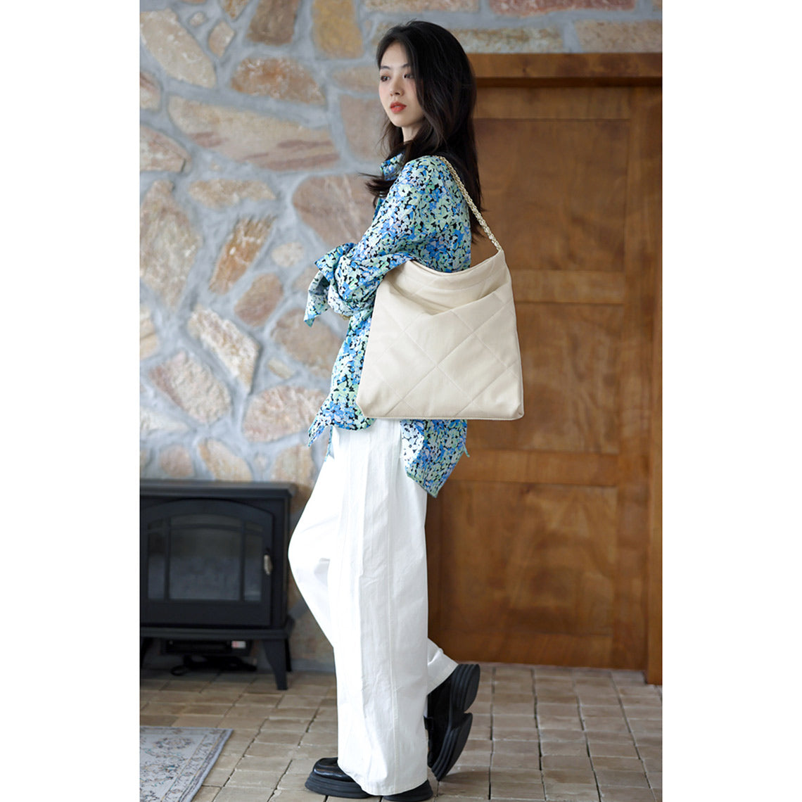 Top Grain Leather Chain Shoulder Bag for Women | Make Your Own Leather Bag - Wirkin®