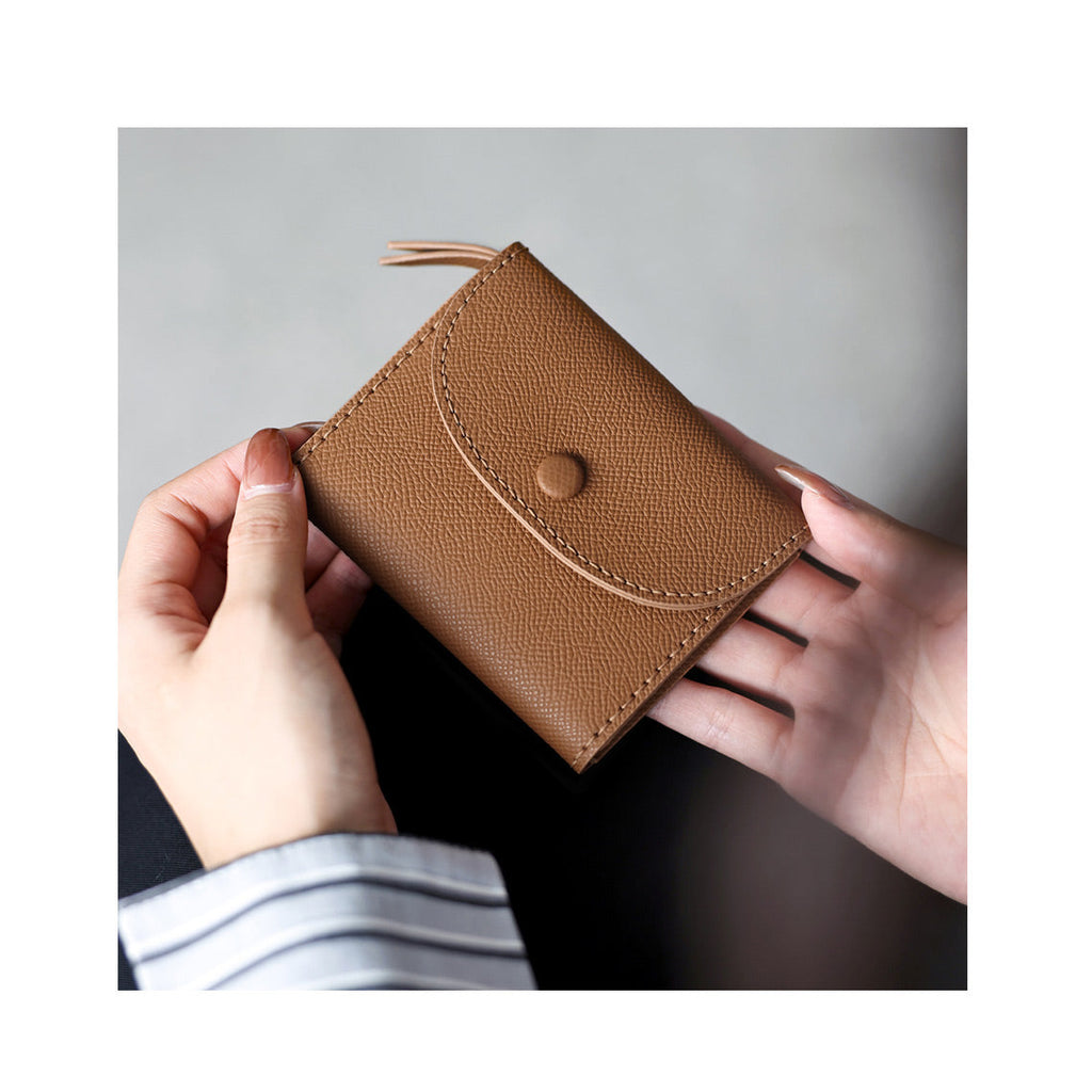 Wirkin® Top Grain Leather Compact Coin Purse DIY Kits