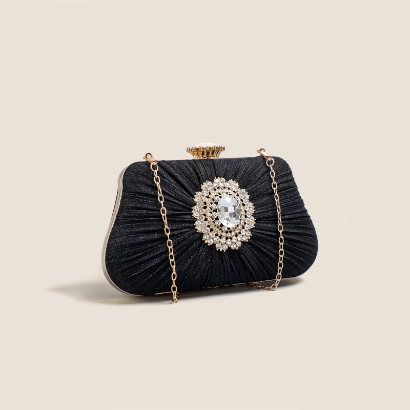 Women’s Large Rhinestone Evening Clutch Bags image 2