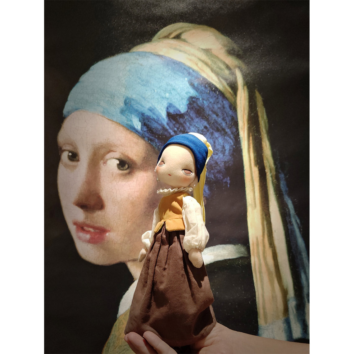 Girl with a Pearl Earring Fabric Doll | Handmade Projects - Wirkin®