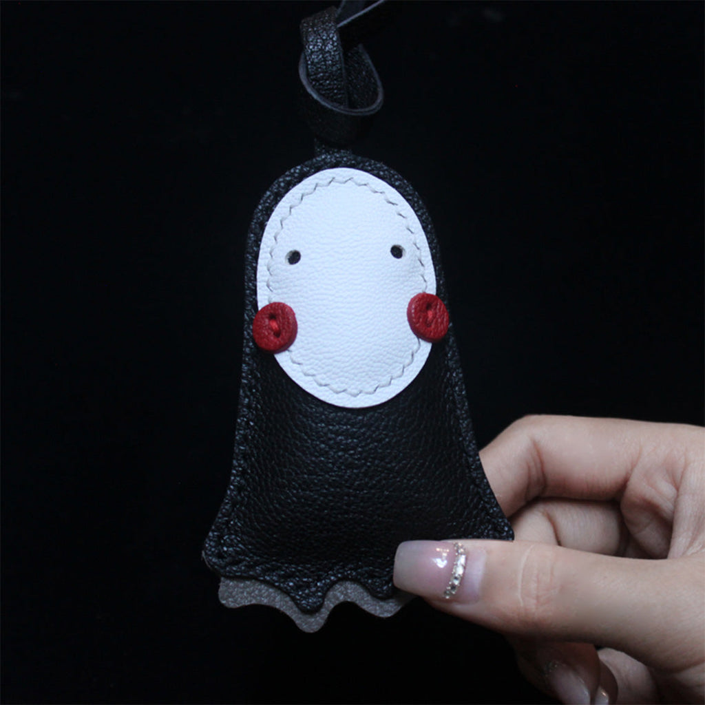 No Face Leather Bag Charm DIY Handmade Gift  - Wirkin®