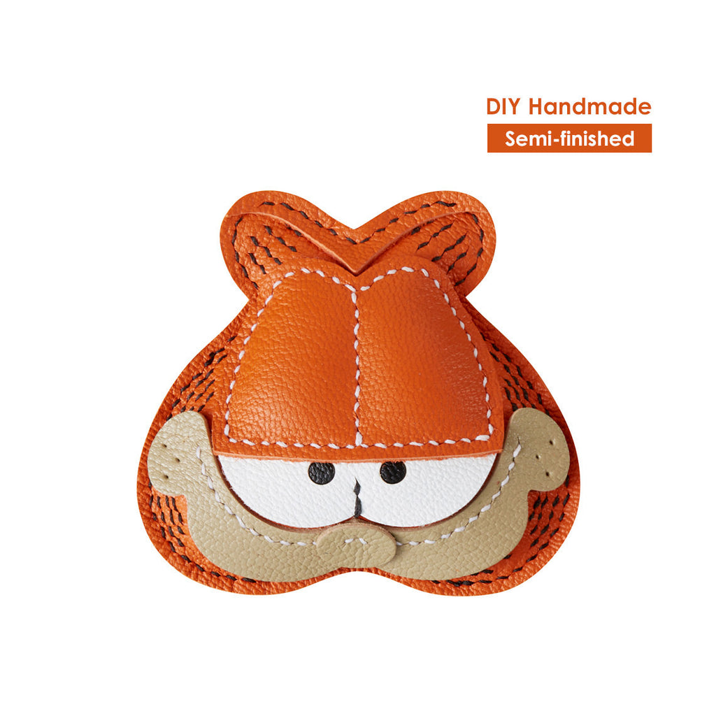 DIY Leather Keychain Making Kits | Garfield Keychain for Kids - Wirkin™