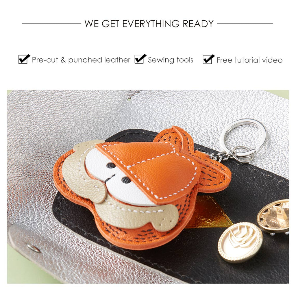Leather Keychain DIY Leather Kits | Make Your Own Keychains at Home - Wirkin™